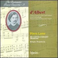 d'Albert: Piano Concertos - Piers Lane (piano); BBC Scottish Symphony Orchestra; Alun Francis (conductor)