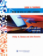 Dane & Thomas: How to Use a Law Library