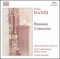 Danzi: Bassoon Concertos - Albrecht Holder (bassoon); New Brandenburg Philharmonic; Nicolas Pasquet (conductor)