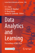 Data Analytics and Learning: Proceedings of Dal 2024