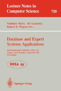 Database and Expert Systems Applications: 4th International Conference, Dexa'93, Prague, Czech Republic, September 6-8, 1993. Proceedings