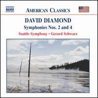 David Diamond: Symphonies Nos. 2 & 4 - Seattle Symphony Orchestra; Gerard Schwarz (conductor)