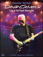 David Gilmour: Remember That Night - Live From Royal Albert Hall