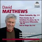 David Matthews: Music for Piano