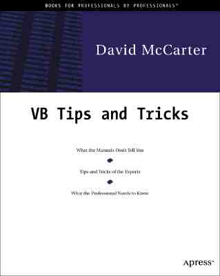 David McCarter's VB Tips and Techniques - McCarter, David