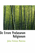de Errore Profanarum Religionum