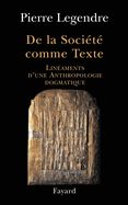 De la Soci?t? comme Texte