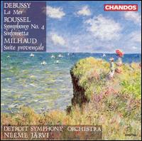 Debussy, Roussel & Milhaud: Orchestral Works - Detroit Symphony Orchestra; Neeme J�rvi (conductor)