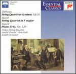 Debussy: String Quartet in G minor; String Quartet in F major; Piano Trio