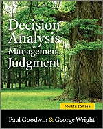 Decision Analysis for Management Judgment