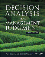 Decision Analysis for Management Judgment