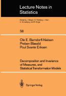Decomposition and Invariance of Measures, and Statistical Transformation Models