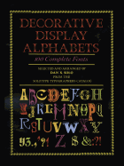 Decorative Display Alphabets