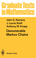 Denumerable Markov Chains: With a Chapter of Markov Random Fields by David Griffeath