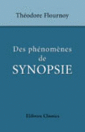 Des Ph?nom?nes De Synopsie (Audition Color?e) (French Edition)