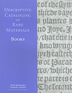 Descriptive Cataloging of Rare Materials (Books)
