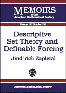 Descriptive Set Theory and Definable Forcing