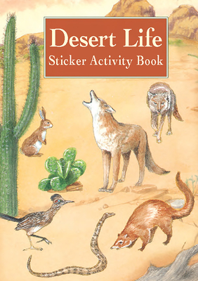 Desert Life Sticker Activity Book - Petruccio, Steven James