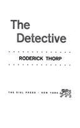 Detective - Thorp, Roderick