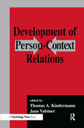 Development of Person-Context Relations