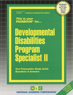 Developmental Disabilities Program Specialist II: Passbooks Study Guide