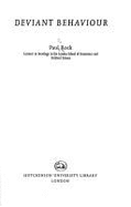 Deviant Behaviour - Rock, Paul Elliott