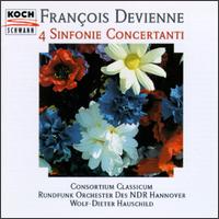 Devienne:Sinfonie Concertanti - Consortium Classicum; Dieter Kl�cker (clarinet); Gernot Schmalfuss (oboe); Hans Wolfgang Dunschede (flute);...
