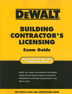 Dewalt Building Contractor's Licensing Exam Guide - Prince, Christopher