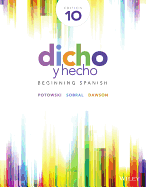 Dicho Y Hecho: Beginning Spanish