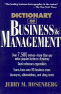 Dictionary of Business and Management