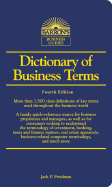 Dictionary of Business Terms
