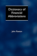 Dictionary of Financial Abbreviations