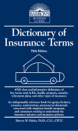Dictionary of Insurance Terms