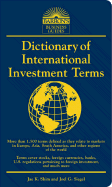 Dictionary of International Investment Terms