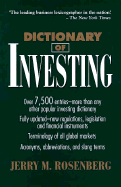 Dictionary of Investing