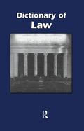 Dictionary of law