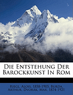 Die Entstehung Der Barockkunst in ROM