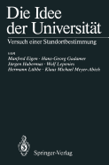 Die Idee Der Universitat: Versuch Einer Standortbestimmung