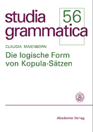 Die Logische Form Von Kopula-S?tzen