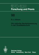 Die Optische Rauheitsmessung in Der Qualit�tstechnik