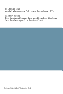 Die Unterst?tzung des politischen Systems der Bundesrepublik Deutschland
