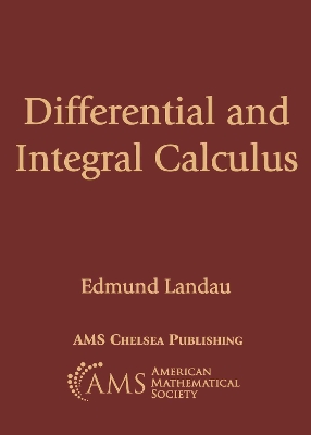Differential and Integral Calculus - Landau, Edmund