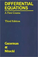 Differential Equations A First Course
