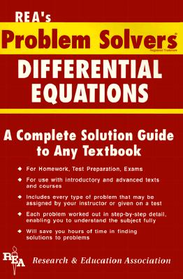 Differential Equations Problem Solver - Arterburn, David R, and Editors of Rea
