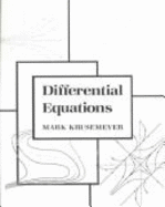 Differential Equations - Krusemeyer, Mark