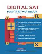 DIGITAL SAT MATH PREP WORKBOOK "Ace the Test with Confidence"