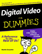 Digital Video for Dummies - Doucette, Martin