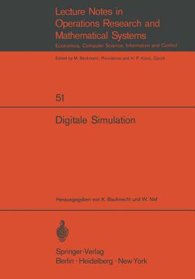 Digitale Simulation - Bauknecht, Kurt (Editor), and Nef, Walter (Editor)