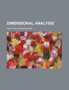 Dimensional Analysis
