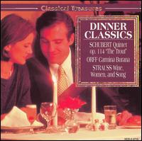 Dinner Classics - Bamberg Piano Quintet; Camerata Instrumentale; Pedro Ibanez (guitar); Pro Musica Stuttgart; Richard Br�nner (tenor)